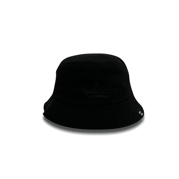 Satin-Lined Bucket Hat (Black)